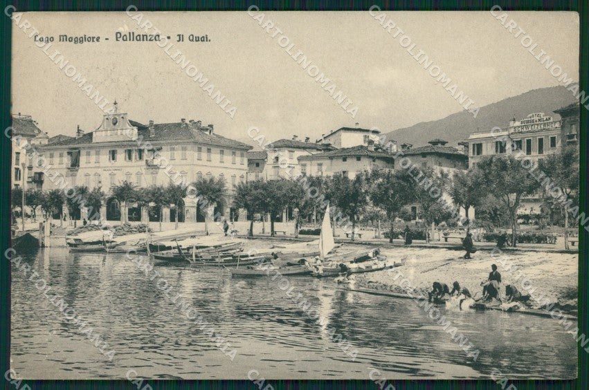 Verbania Pallanza cartolina QZ1857 – fronte
