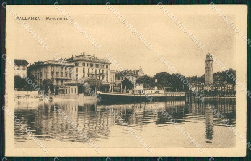Verbania Pallanza Battello COLLA cartolina QZ1859 – fronte