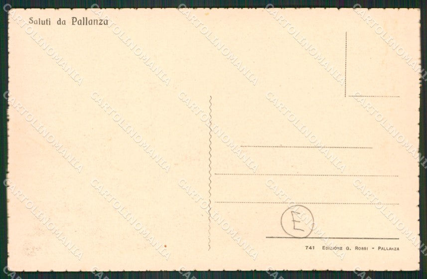 Verbania Pallanza cartolina QZ1867 – retro