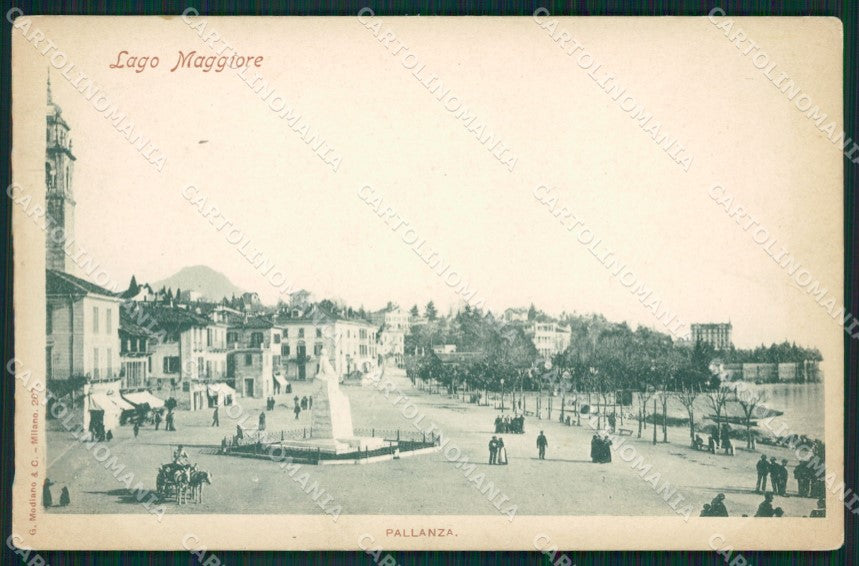 Verbania Pallanza cartolina QZ1869 – fronte