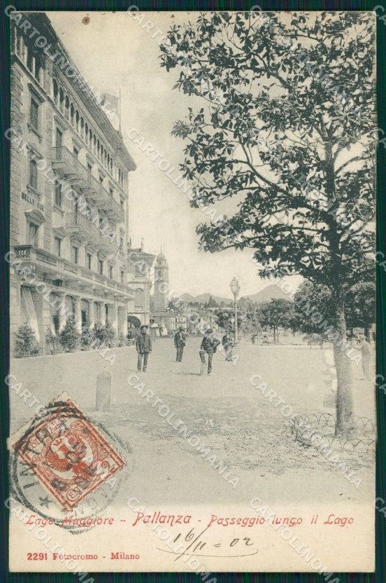 Verbania Pallanza cartolina QZ1871 – fronte