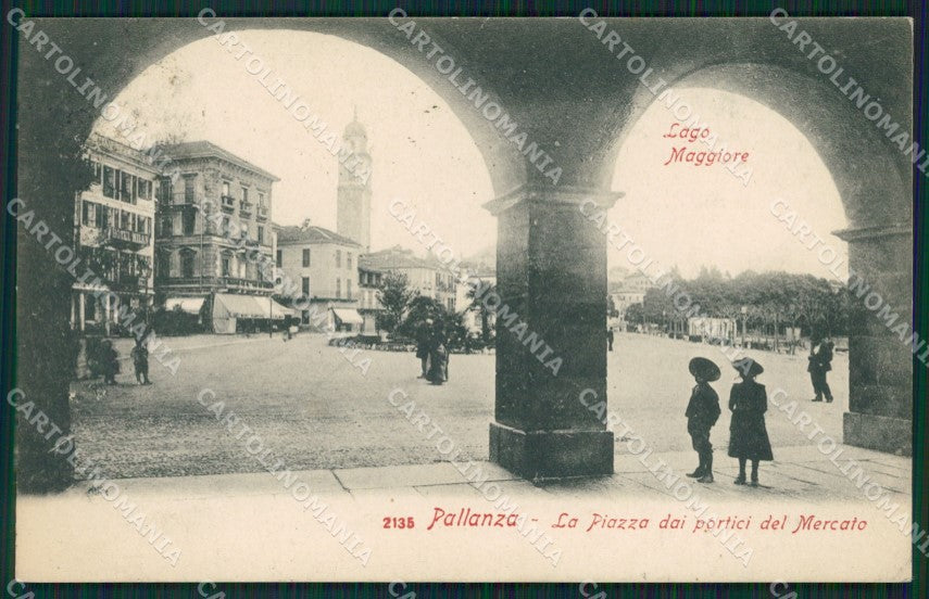 Verbania Pallanza cartolina QZ1872 – fronte