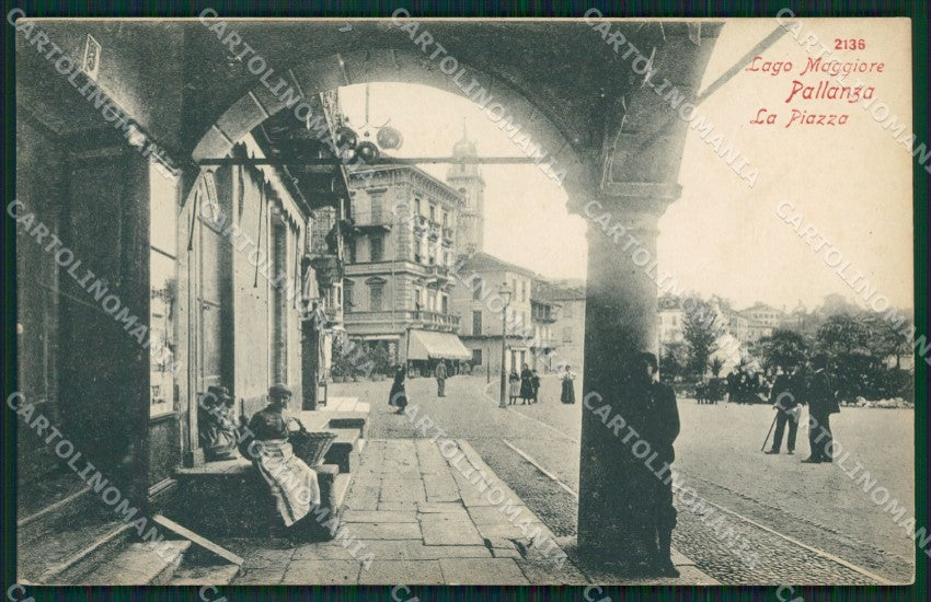 Verbania Pallanza cartolina QZ1877 – fronte