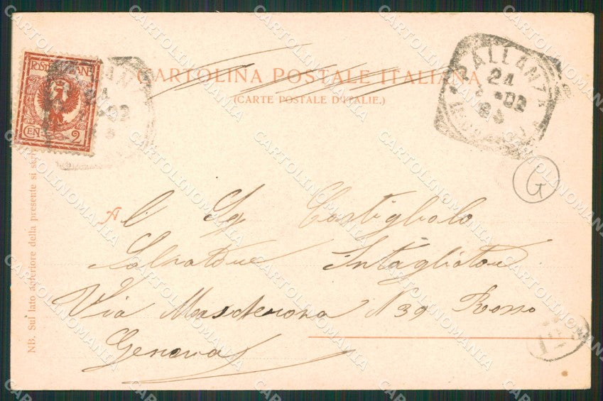 Verbania Pallanza Saluti da cartolina QZ1878 – retro