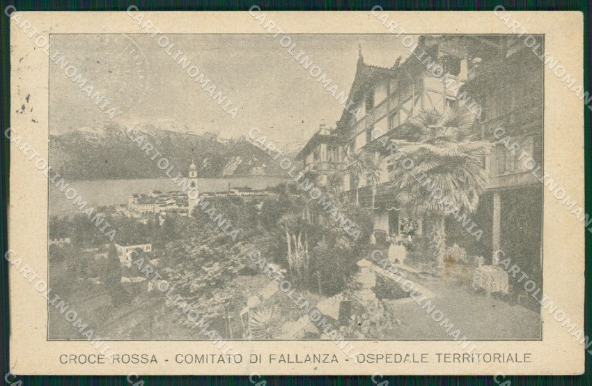 Verbania Pallanza CRI PIEGHINA cartolina QZ1879 – fronte