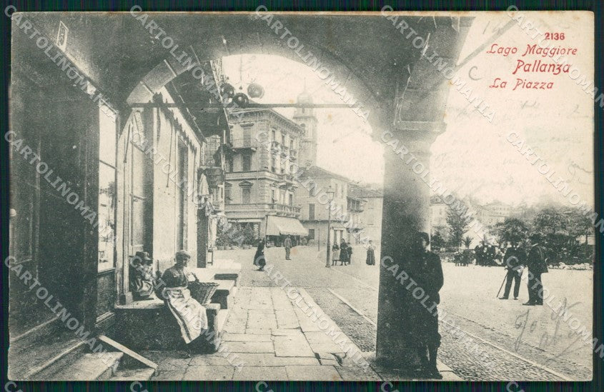 Verbania Pallanza cartolina QZ1881 – fronte