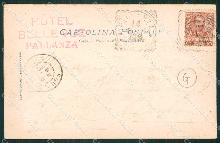 Verbania Pallanza cartolina QZ1881 – retro