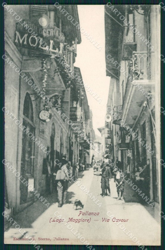 Verbania Pallanza ABRASA cartolina QZ1882 – fronte