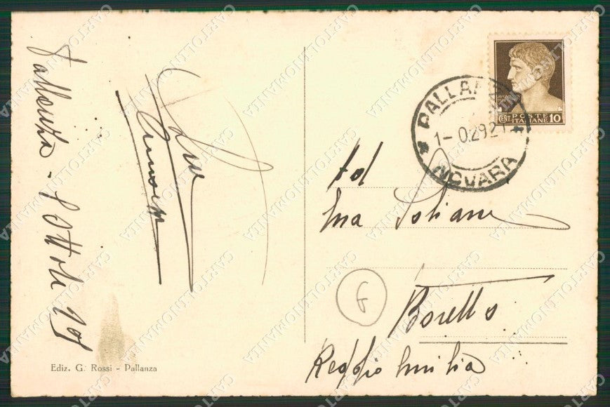 Verbania Pallanza cartolina QZ1883 – retro