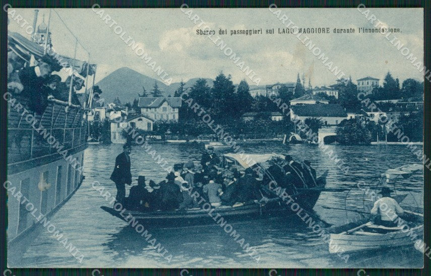 Verbania Pallanza Inondazione Alluvione cartolina QZ1891 – fronte