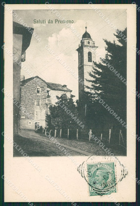 Verbania Premeno cartolina QZ1894 – fronte