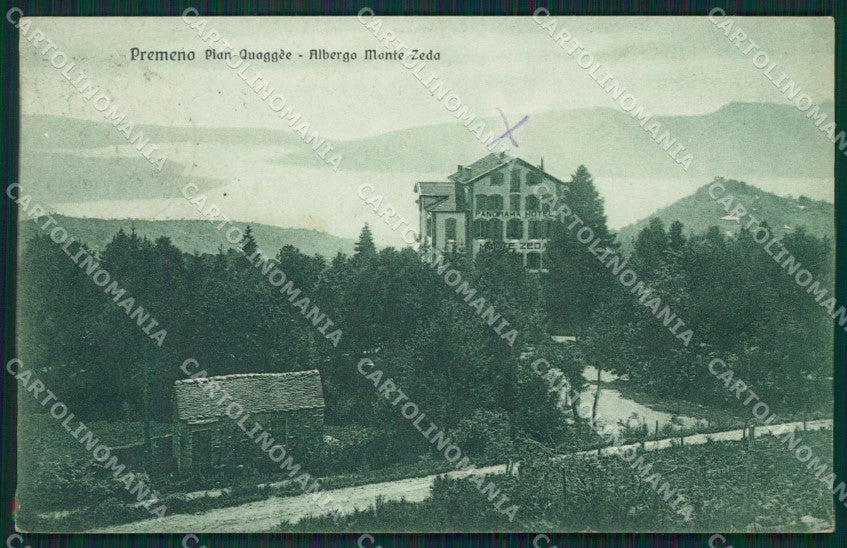 Verbania Premeno cartolina QZ1896 – fronte