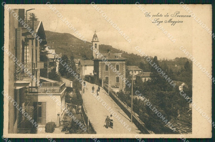 Verbania Premeno cartolina QZ1903 – fronte