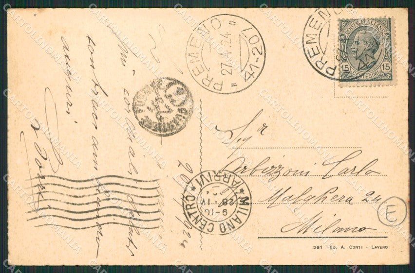 Verbania Premeno cartolina QZ1903 – retro