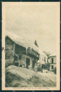 Verbania Premeno Nevicata cartolina QZ1909 – fronte