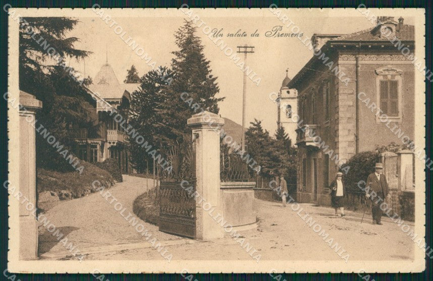 Verbania Premeno cartolina QZ1912 – fronte