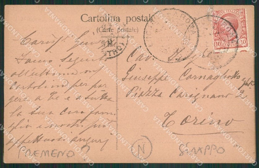 Verbania Premeno ? Villa Cortese STRAPPO Foto cartolina QZ1925 – retro