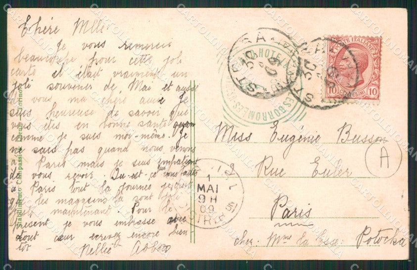 Verbania Stresa cartolina QZ1928 – retro