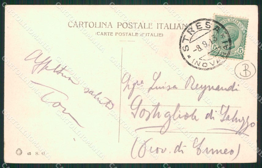 Verbania Stresa cartolina QZ1942 – retro