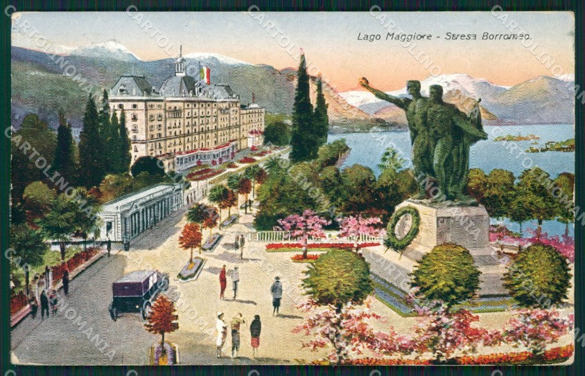 Verbania Stresa cartolina QZ1943 – fronte
