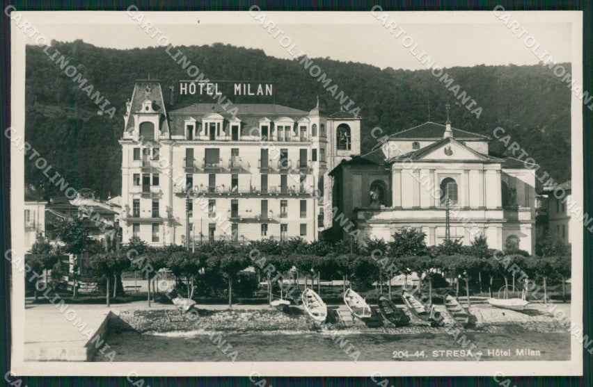 Verbania Stresa Foto cartolina QZ1948 – fronte