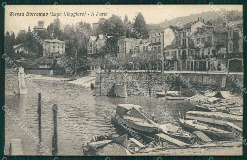Verbania Stresa cartolina QZ1951 – fronte