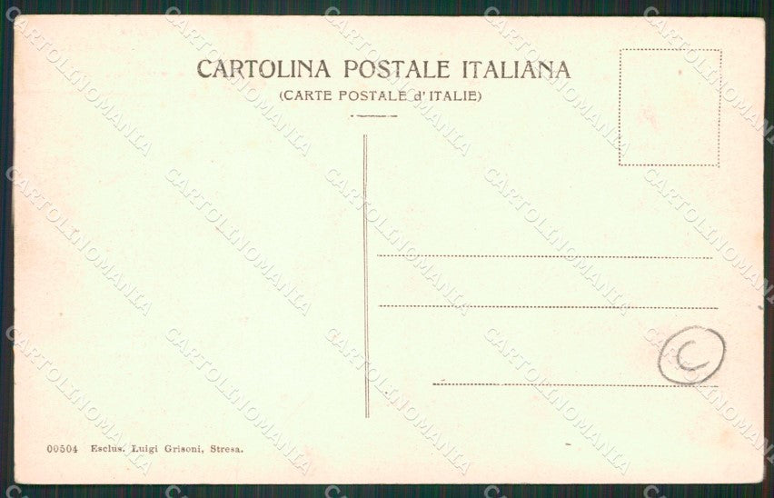 Verbania Stresa cartolina QZ1961 – retro