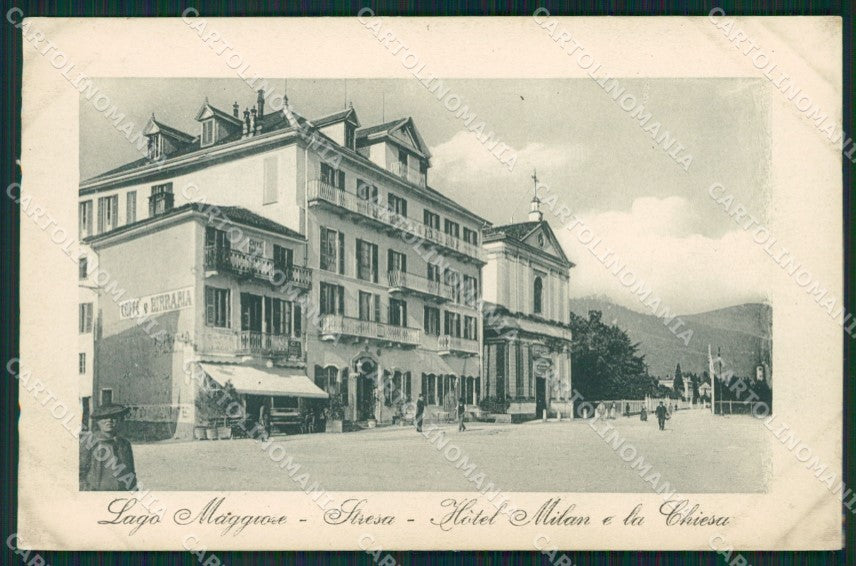 Verbania Stresa cartolina QZ1965 – fronte