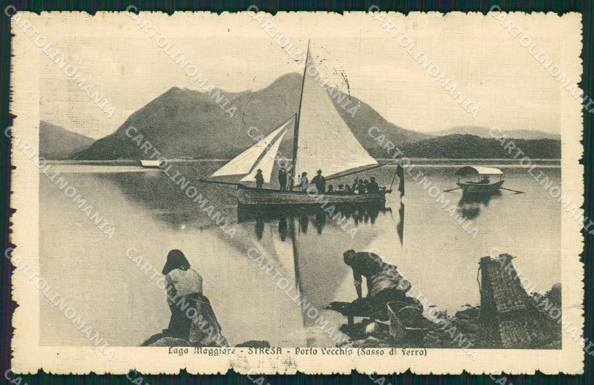 Verbania Stresa cartolina QZ1967 – fronte