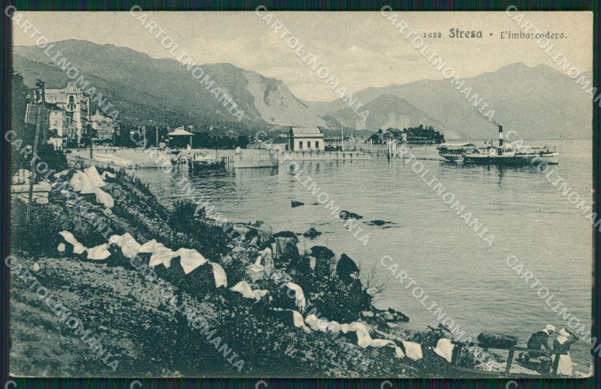 Verbania Stresa cartolina QZ1971 – fronte
