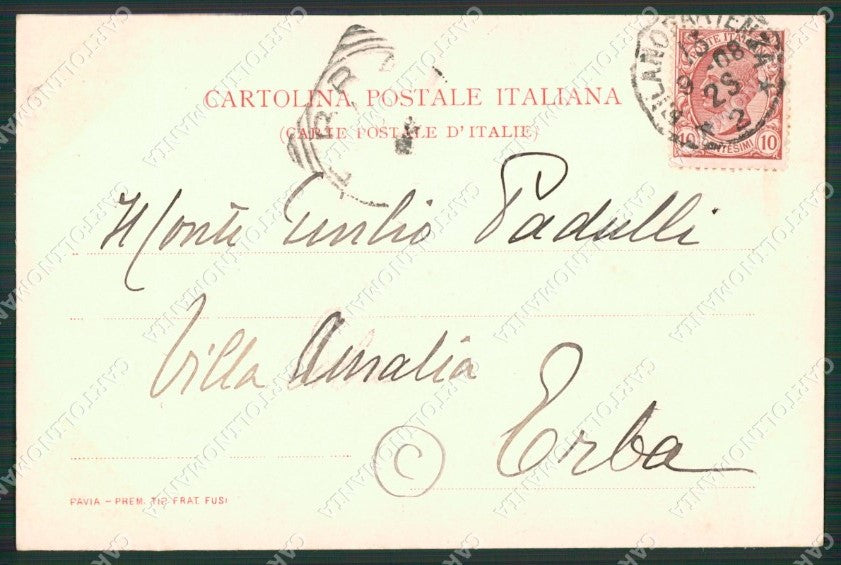 Verbania Stresa cartolina QZ1976 – retro