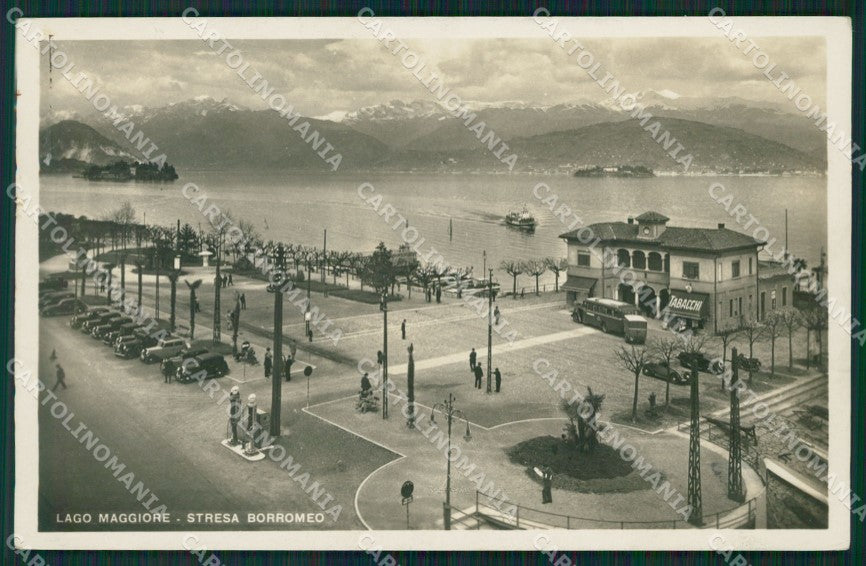 Verbania Stresa Foto cartolina QZ1979 – fronte