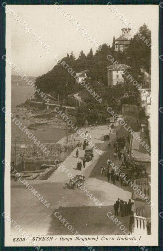 Verbania Stresa Foto cartolina QZ1981 – fronte