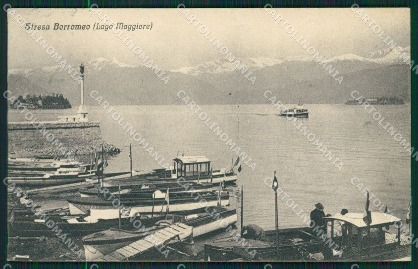 Verbania Stresa ABRASA cartolina QZ2006 – fronte