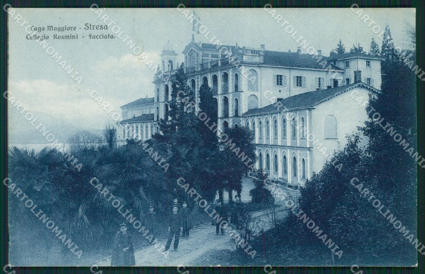 Verbania Stresa PIEGHINA cartolina QZ2013 – fronte