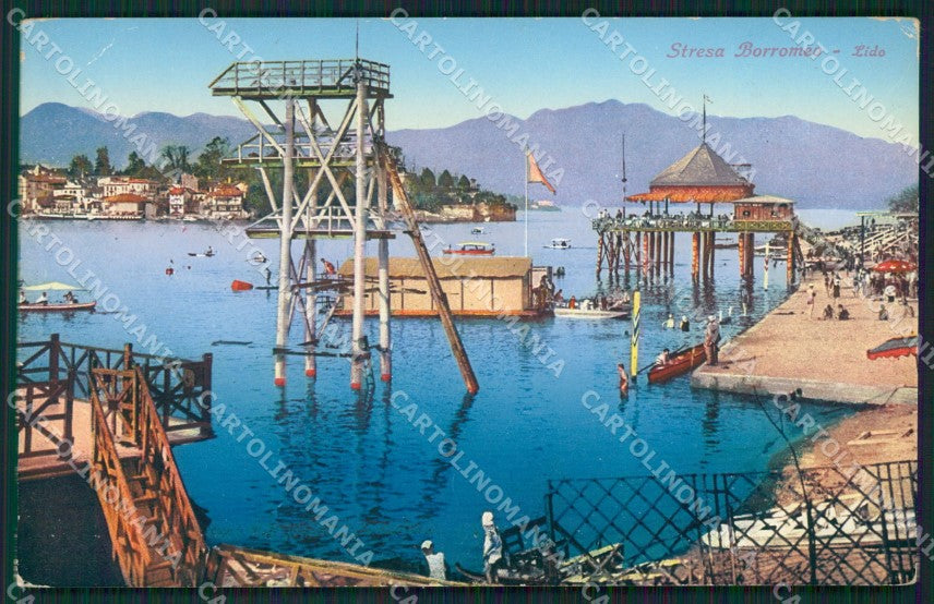 Verbania Stresa cartolina QZ2021 – fronte