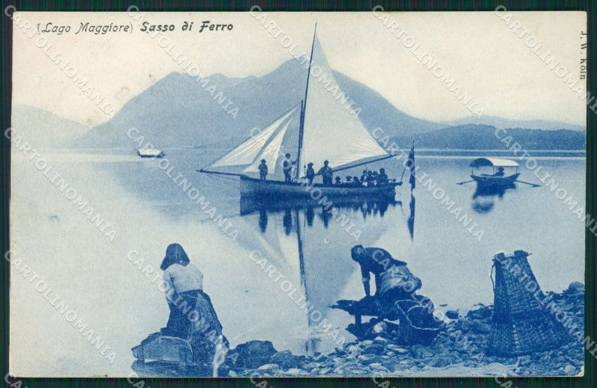 Verbania Stresa cartolina QZ2032 – fronte