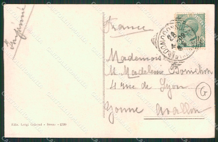 Verbania Stresa cartolina QZ2032 – retro