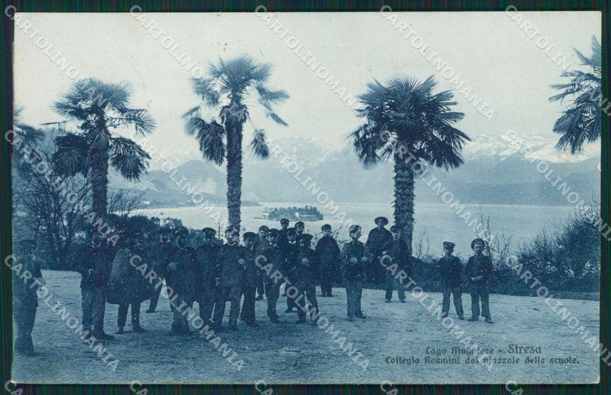 Verbania Stresa cartolina QZ2034 – fronte