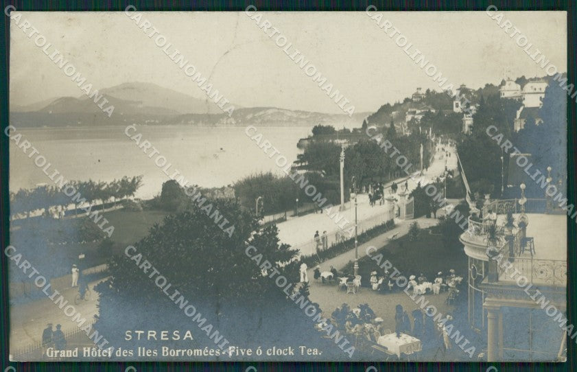 Verbania Stresa Foto cartolina QZ2039 – fronte