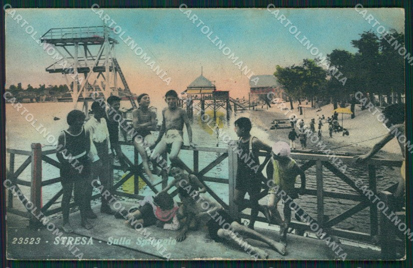 Verbania Stresa cartolina QZ2042 – fronte