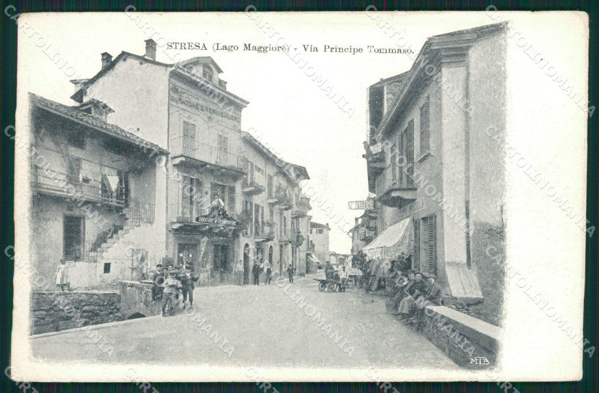 Verbania Stresa cartolina QZ2047 – fronte