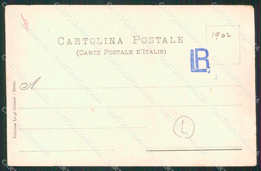 Verbania Stresa cartolina QZ2047 – retro
