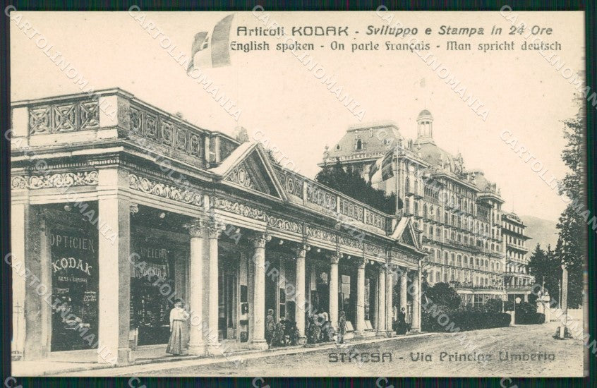 Verbania Stresa cartolina QZ2051 – fronte