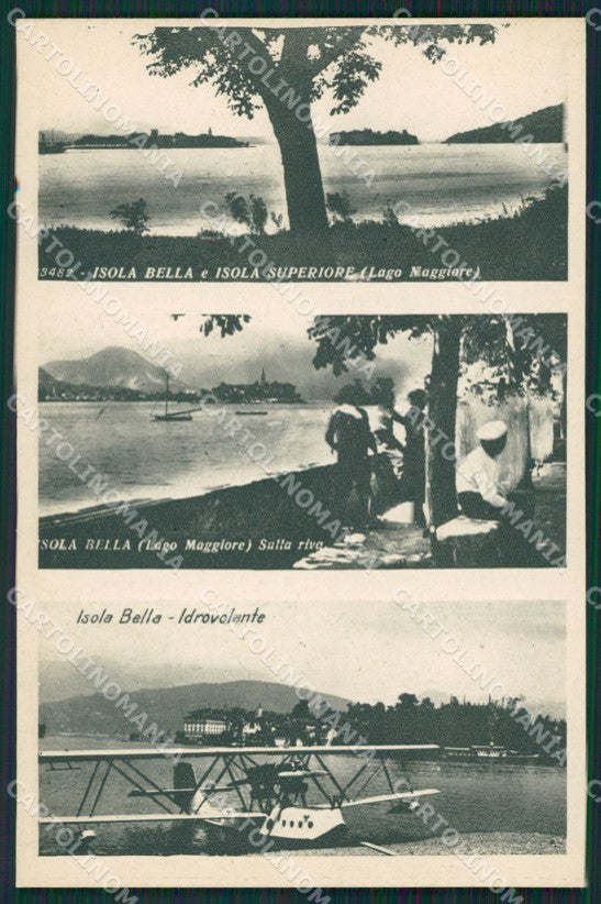 Verbania Stresa cartolina QZ2052 – fronte