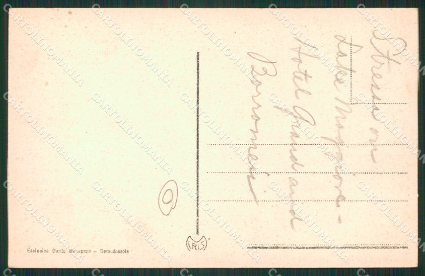 Verbania Stresa cartolina QZ2065 – retro
