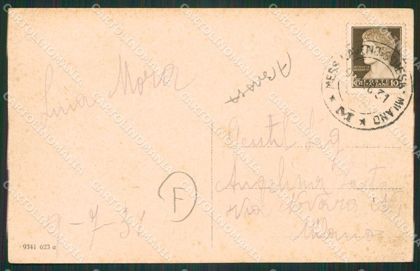 Verbania Stresa Campino Saluti da ABRASA cartolina QZ2073 – retro