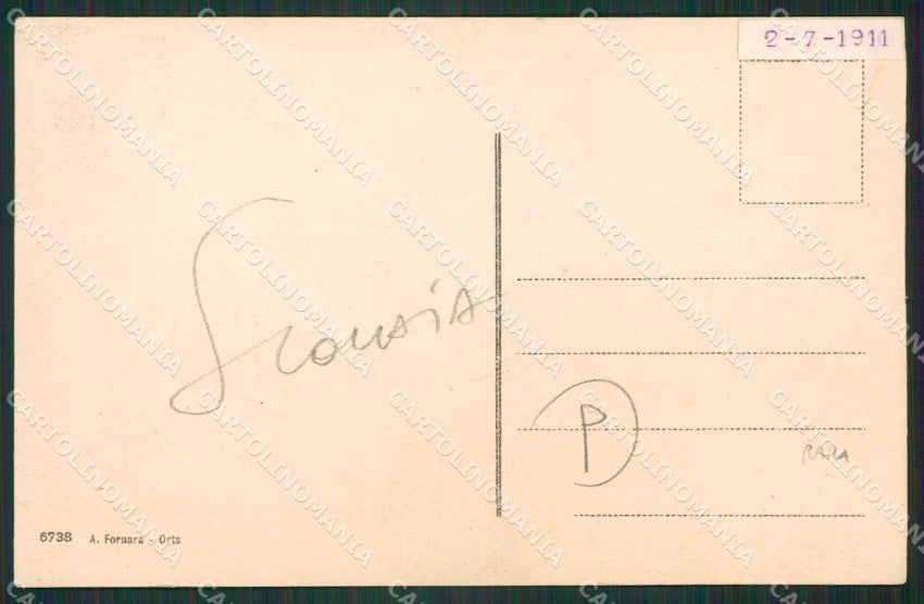 Novara Nebbiuno Corciago SCOLLATA cartolina QZ2081 – retro