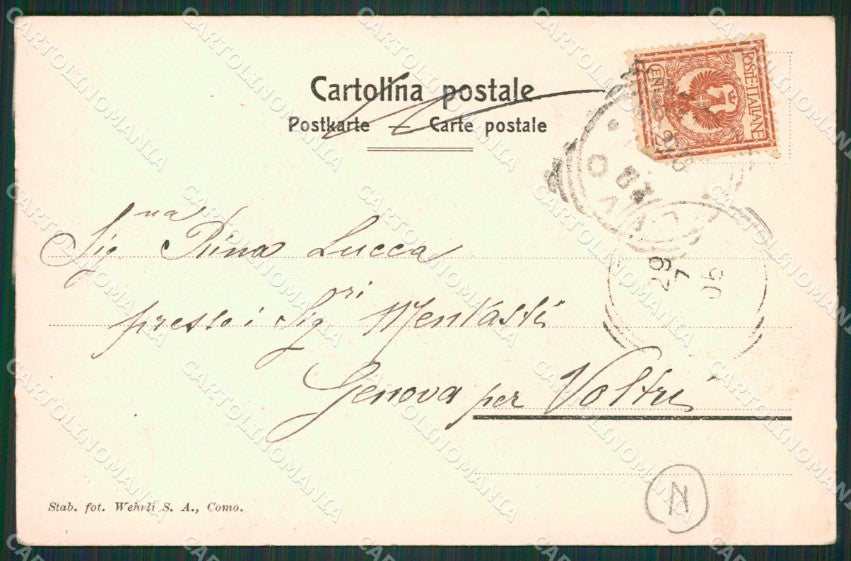 Verbania Stresa Someraro cartolina QZ2092 – retro