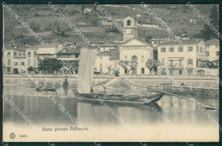 Verbania Suna cartolina QZ2095 – fronte